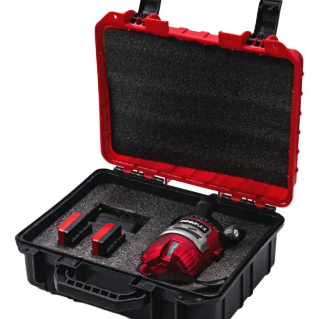 Nivel Laser 360 Autonivelante + 2 Baterías + Cargador