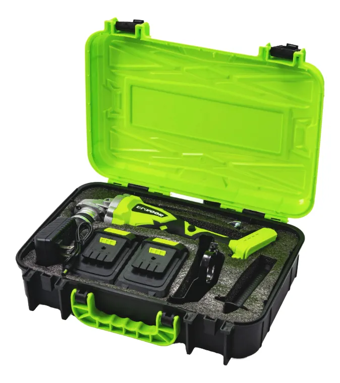 Amoladora Angular A Batería 125mm + 2 Baterías + Cargador Verde - Imagen 3