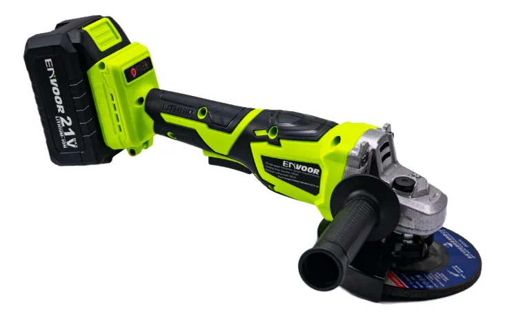 Amoladora Angular A Batería 125mm + 2 Baterías + Cargador Verde - Imagen 4