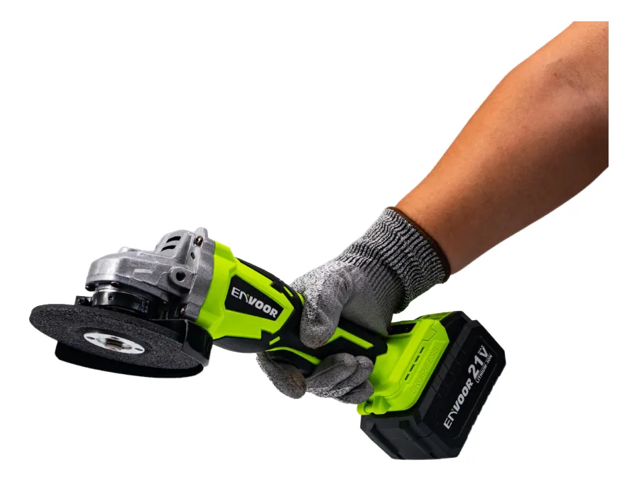 Amoladora Angular A Batería 125mm + 2 Baterías + Cargador Verde - Imagen 5