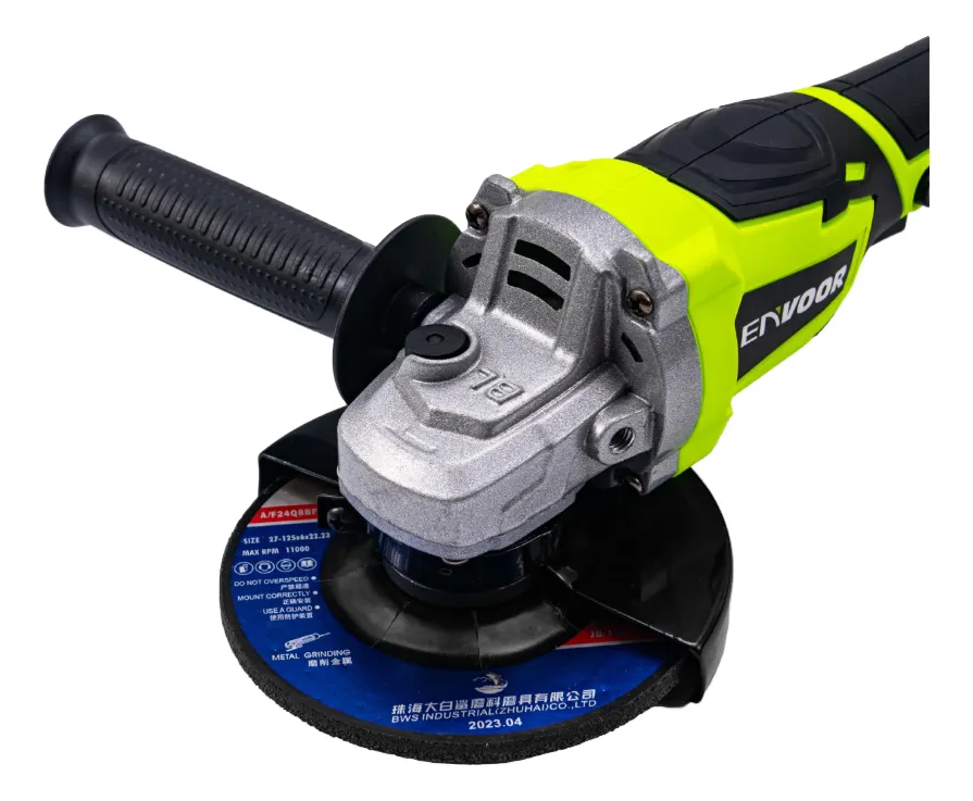 Amoladora Angular A Batería 125mm + 2 Baterías + Cargador Verde - Imagen 6