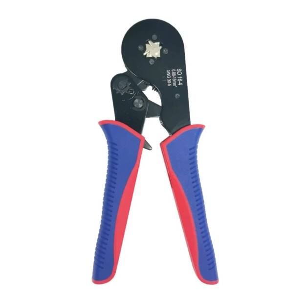 Pinza Crimpadora Tiff Para Terminales De 0,08-16 Mm2 Awg28-5